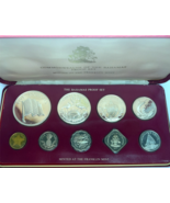 1977 Commonwealth of the Bahamas Proof Set Ensemble Brilliant Uncirculated - $2,714.28 MXN