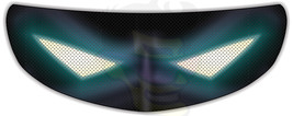Batman Eyes Perforated Motorcycle Helmet Visor Tint Shield Sticker Decal - $22.95