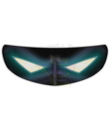 Batman Eyes Perforated Motorcycle Helmet Visor Tint Shield Sticker Decal - $22.95