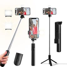 Selfie Stick Tripod, 40 in Retractable Tripod for iPhone with Wireless R... - $11.99