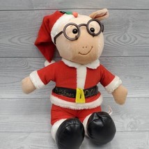 Arthur Plush 2000 Santa Claus Christmas Stuffed Animal 15&quot; Marc Brown *Damaged - £7.73 GBP