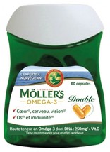 Mller&#39;s Omega-3 Double 60 capsules - £48.44 GBP