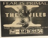 The X-Files Tv Guide Print Ad David Duchovny Gillian Anderson TPA5 - $5.93