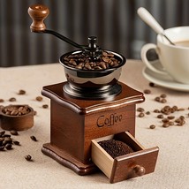 Classic retro hand cranked bean grinder - $315.72 MXN