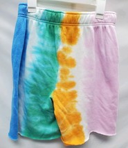 Womens XS High-Rise Fleece Bermuda Shorts - Wild Fable Tie-Dye image 3