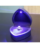 Engagement Ring Holder | Velvet Ring Box | LED Ring Display - $15.00