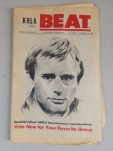 Krla Beat Newspaper Vol 1 No 34 November 6, 1965 David McCallum-UNCLE Hero - £14.84 GBP