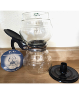 Vintage Cory DLU Vacuum Glass Coffee Pot Brewer &amp; Original Instructions ... - $2,138.15 MXN