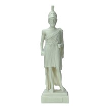 Athenian Pericles Statue Ancient Greek Handmade Alabaster Sculpture 27cm - £29.19 GBP