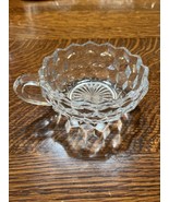 FOSTORIA NAPPY BOWL, Clear Crystal AMERICAN (4-1/2&quot;) 1 Handle...Vintage - $9.46