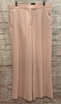 Investments Womens Pants Wide Leg Trouser Pant Pink 16 Short Length 34x29 NEW - $28.80