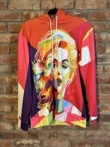 Marilyn Monroe European Graffiti Lightweight Hoodie Women’s Front And Ba... - £18.79 GBP