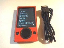  Microsoft Zune Cu St Om Red 128GB. Ssd Drive...New Battery... - £238.26 GBP