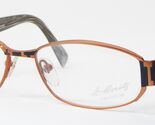 St.Moritz Von Ama 4717-002 Orange-Braun Einzigartig Rare Brille Titan 54... - $135.62
