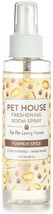 Pet House Candle Spray Pumpkin Spice 4oz. Case of 12 - £135.25 GBP