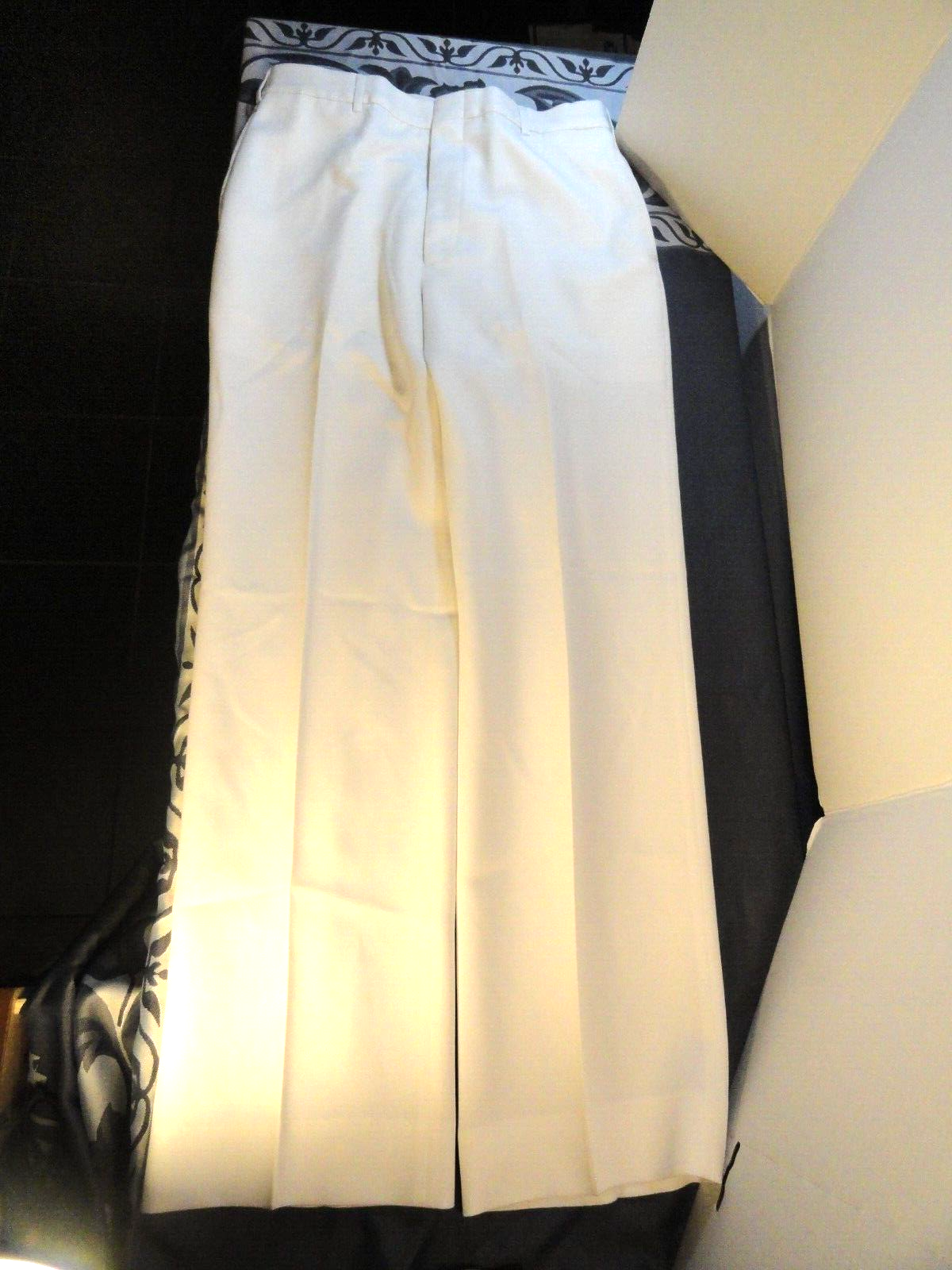 1965 USN U.S. NAVY 60&#39;s Flying Cross Certified Twill White Military Pant... - $47.51