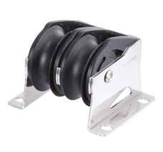 Sailboat Dinghy 38mm 1 1/2 Inch Deluxe Double Upright lead Block SPB-3816F - $64.71