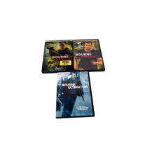 Lot of 3 Jason Bourne DVD Movies Bourne Identity, Ultimatum, &amp; Supremacy - £11.60 GBP