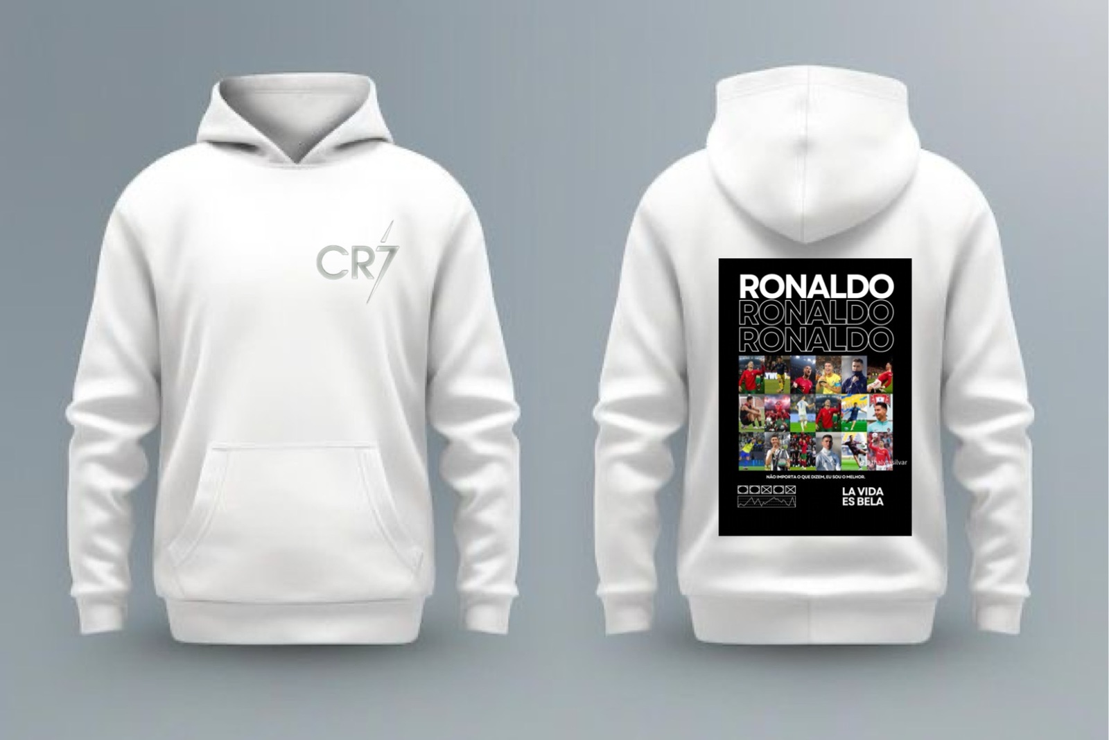 CRISTIANO RONALDO #7 UNISEX HOODIE //FREE SHIPPING