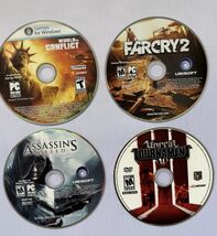 PC Game Lot 4 Disc Only Assassin’s Creed Far Cry 2 World In Conflict - $14.84