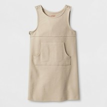 Cat &amp; Jack Toddler Girls’ Adaptive Sleeveless Uniform Jumper Light Brown 3T, NWT - £6.72 GBP