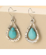 Bohemian Turquoise Earrings Drop Earrings - £7.84 GBP