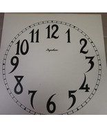 INGRAHM Paper Clock Dial ARABIC Numbers   11&quot; - $17.62 CAD