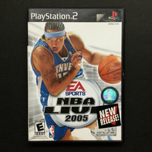 PS2 NBA Live 2005 EA Sports PlayStation 2 Manual Included, Tested and Works - $8.13