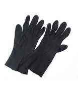 Glovers Guild Black Genuine Kid Leather Dress Gloves Women&#39;s Size 6 Vintage - $24.95