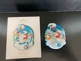 Hallmark Keepsake Ornament &quot;Hoopy Holidays&quot; Spin-A-Majig 2008 - £4.00 GBP
