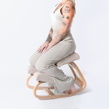 Ergonomic Kneeling Chair - Home Office Rocking Desk Stool For, By Sleekform. - £237.32 GBP
