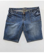 Bluenotes Women&#39;s Blue Jean Shorts Size W29 Low Rise Stretch Cotton Blend - £10.19 GBP
