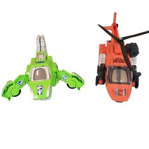 2 Vtech Switch &amp; Go Dinos Velociraptor and T-Rex Dinosaur Helicopter Tested - £12.85 GBP