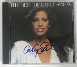 Carly Simon Signed Autographed &quot;Best Of&quot; CD Compact Disc - COA Card - £47.78 GBP