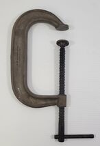 *J) J.H. Williams &amp; Co. 6" Adjustable 406 C Clamp Clamping Tool USA - $19.79