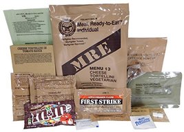 Cheese Tortellini MRE Meal - Genuine US Military Surplus Inspection Date... - £19.65 GBP