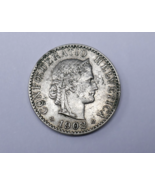 Switzerland 1902 Libertas 20 Rappen Nickel Coin - $9.99