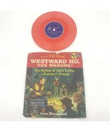 Vintage Walt Disney Westward Ho the Wagons 78 Colored Vinyl Record D311 BK0 - £10.24 GBP