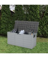 75 Gallon Outdoor Storage Box Rattan Garden Cushion Organizer Patio Deck... - $99.00
