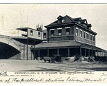Pennsylvania Railroad Station New Brunswick New Jersey Undivided Back Po... - $11.88