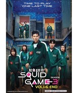 Korean Drama Squid Game TV Series Season 3 Vol.1-6End (2025) English Dub... - €16,95 EUR