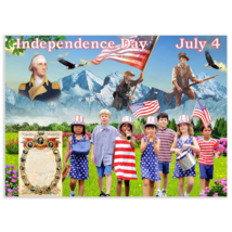 Print poster Independence Day, july 4, 4th of july, fourth of july, Decl... - $22.00+