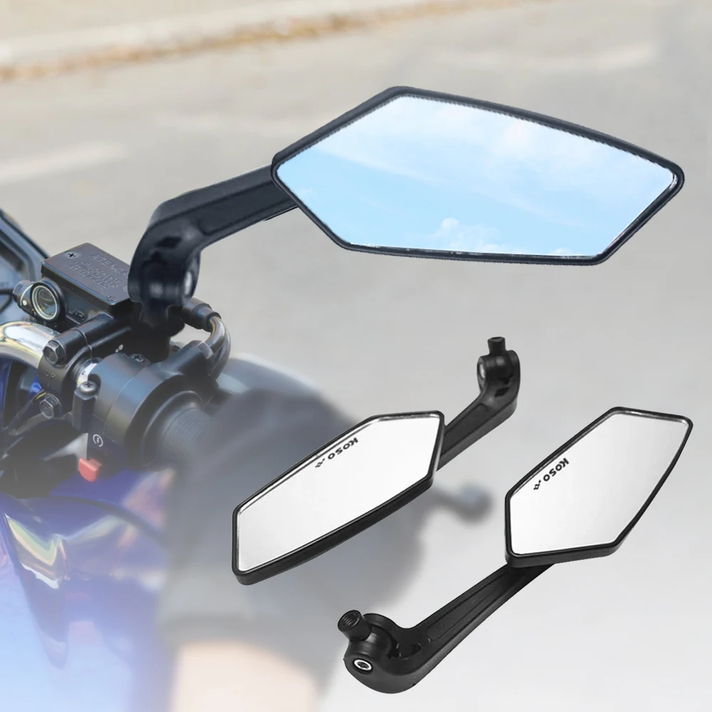 2Pcs/Pair Motorcycle Rearview Mirror Scooter E-Bike Rearview Mirrors - £14.50 GBP