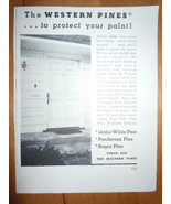 Vintage Western Pines To Protect Your Paint Print Magazine Advertisement... - $4.06 CAD
