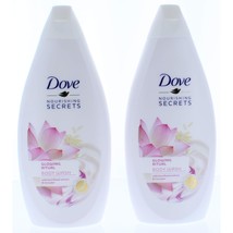 Dove, Body Wash, Lotus Flower Extract &amp; Rice Water - 16.9 Fl - £35.08 GBP