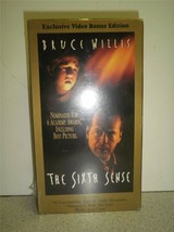 VHS MOVIE- THE SIXTH SENSE- BRUCE WILLIS- NEW- L44 - $3.60