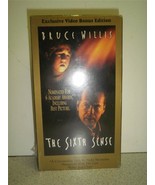 VHS MOVIE- THE SIXTH SENSE- BRUCE WILLIS- NEW- L44 - €3,05 EUR
