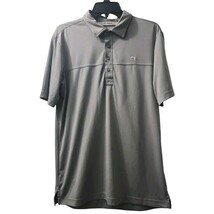 TravisMathew Golf Polo Shirt Moisture Wicking Performance Gray M - $24.50