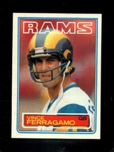 1983 Topps #90 Vince Ferragamo Exmt La Rams Dp *X74688 - £0.76 GBP