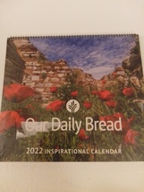 Our Daily Bread Inspirational Wall Calendar Dated Year 2022 Still Factor... - £11.73 GBP